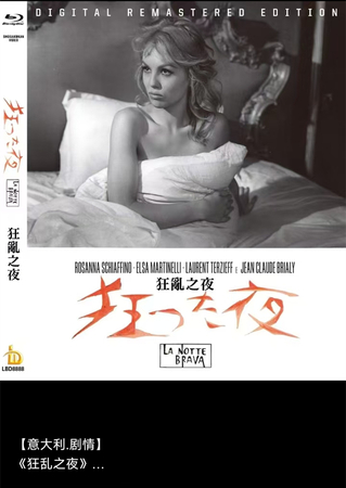 蓝光电影/蓝光碟-狂乱之夜 1959